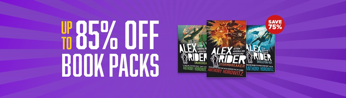 Up to 85% off Book Packs