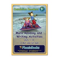 Image for Reading and writing activitiesUnits 1-10,: A mat & Sit Sam